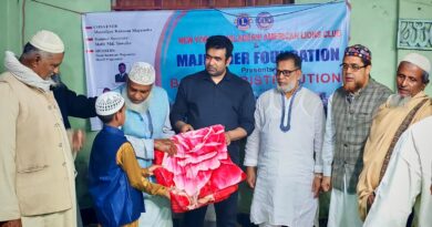 লালমাইয়ে মজুমদার ফাউন্ডেশনের উদ্যাগে শীতবস্ত্র বিতরণ